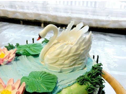 Видео: КАК СДЕЛАТЬ ЛЕБЕДЯ ИЗ АЙСИНГА от SWEET BEAUTY СЛАДКАЯ КРАСОТА, ICING SWAN