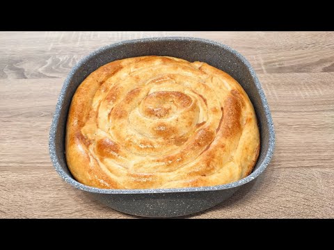 Видео: Дърпана баница със сирене / Вита баница, вкусна и лесна рецепта за баница