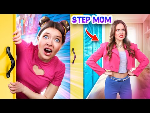 Видео: Мы Построили Секретную Комнату Дома! Мама Управляет Моей Жизнью