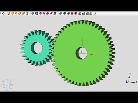 Видео: 30. FreeCAD 1.0 Воссстанавливаем шестерню  с помощью инструмента Шестерня с эвольвентным профилем
