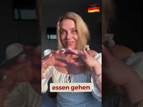 Видео: gehen, lernen, üben- особенности немецких глаголов