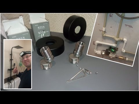 Видео: Замена душевой системы и установка насоса.