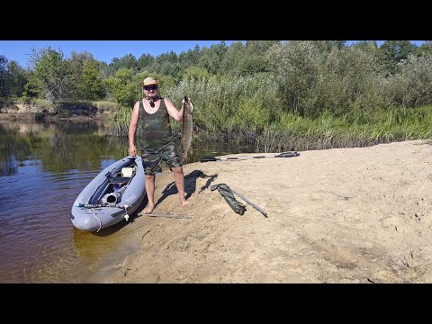 Видео: Большой одиночный сплав часть 3. Беседь - Сож. Дневка. Огромная щука.