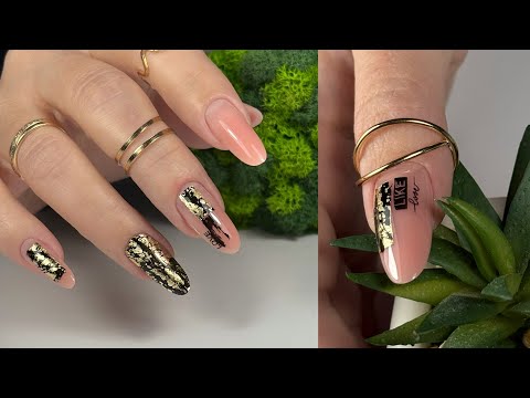 Видео: Укрепление ногтей, дизайн стемпинг #nails #beauty #дизайнногтей #ногти #nailart #стемпинг