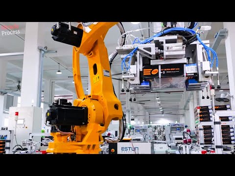 Видео: Китайская фабрика массового производства машины для обвязки арматуры