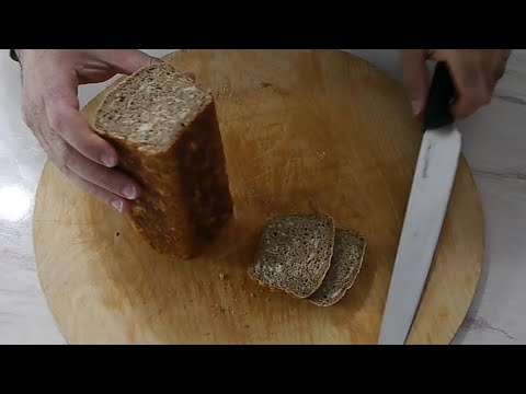 Видео: Ржаной хлеб на пшеничной закваске 50% влажности. Один из самых вкусных!