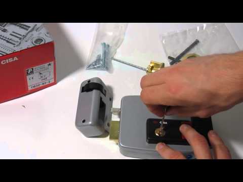 Видео: Cisa 11630.60.2 Замок электромеханический
