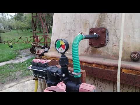 Видео: Настройка опрыскивателя! Давление 3 атм!