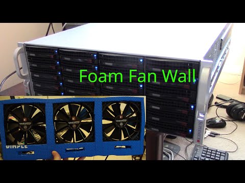 Видео: Как сделать сервер Supermicro 4U (или любой другой сервер) тише