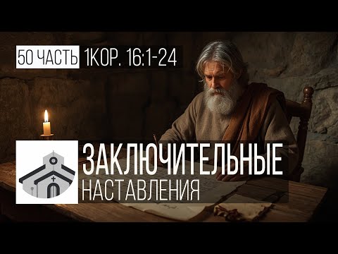 Видео: Заключительные наставления - 50 часть (1Кор.16:1-24) | Николай Лапшин