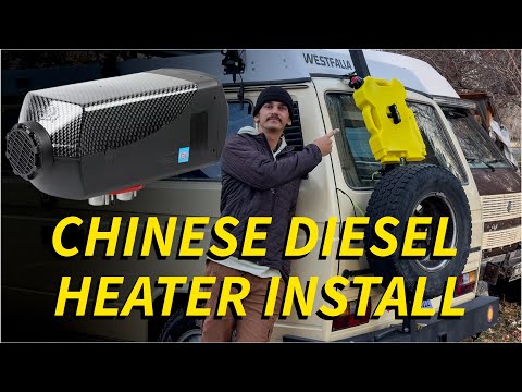 Видео: Установка китайского дизельного отопителя в Volkswagen Vanagon Westfalia