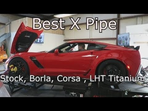Видео: Тест труб Corvette C7 ZO6 X
