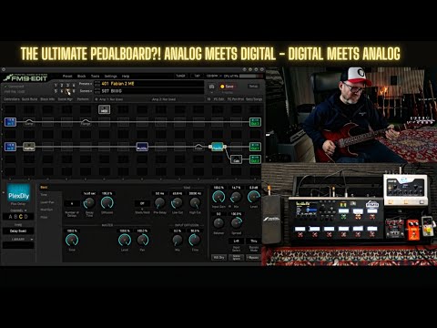Видео: Лучший педалборд?! Fractal FM9 - AMP 1 BluGuitar