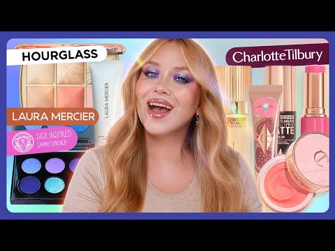 Видео: ВСЁ ЛИЦО ПЕРВЫХ ВПЕЧАТЛЕНИЙ: Charlotte Tilbury, Hourglass, Tammy Tanuka
