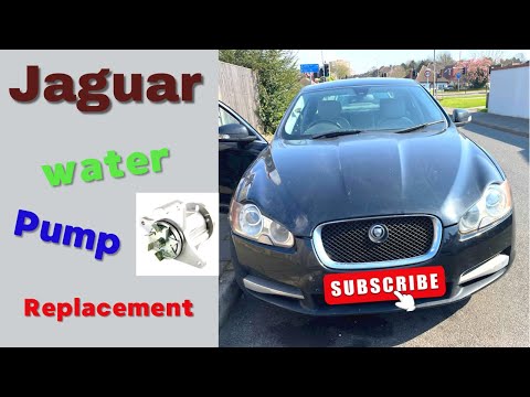 Видео: Как заменить водяной насос на Jaguar XF 2008