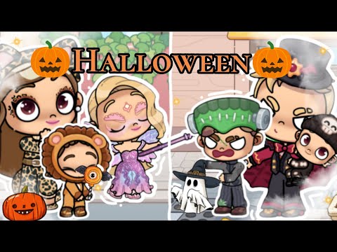 Видео: 🎃Halloween🎃Мальчики против девочек, кто саберьот больше конфет? 🎃(аватар ворлд🌍🌍🌍) 