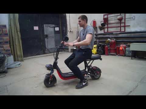 Видео: Поменял эндуро на электросамокат!! WHITE SIBERIA MINI R 1200w!!