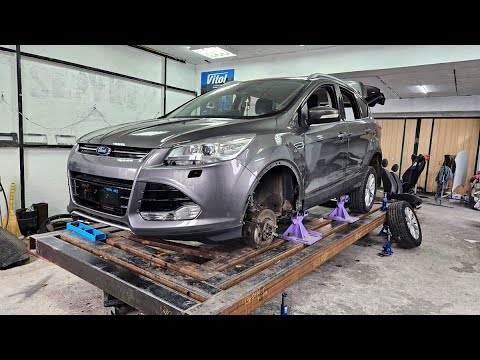 Видео: Ford Kuga. ФИНИШ.  Куча нового инструмента на протяжении всего видоса показал! )