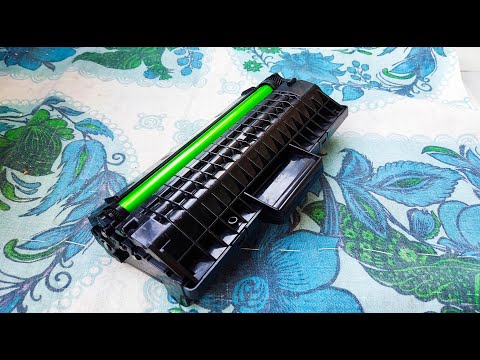 Видео: Samsung SCX 4300 Заправка Картриджа.