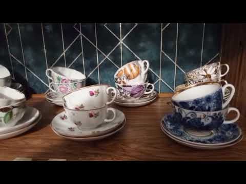Видео: Новые чашечки-красавицы в коллекцию чайных пар ЛФЗ и "ледяная" посуда для Нового года.