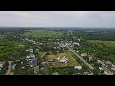 Видео: пгт Пильна Нижегородской обл. с высоты птичьего полета