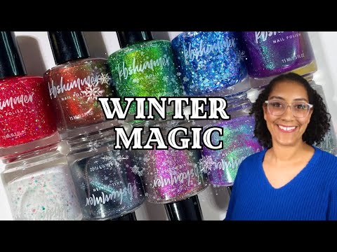 Видео: KBShimmer Winter 2025 │ Коллекция Winter Wonderland │ Живые образцы и обзор
