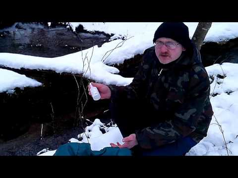 Видео: Обеззараживание воды. Перекись водорода в походе.