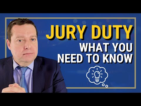 Видео: Чего ожидать, если вас вызвали в суд присяжных | Прокурор штата Вашингтон