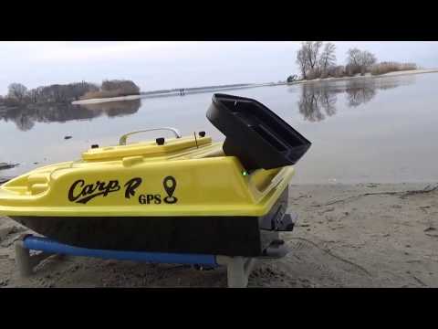 Видео: Долгожданный однобункерный уменьшеный карповый кораблик Carp R GPS