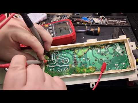 Видео: Ремонт модуля старой стиралки (мотор и кнопки). 🧺