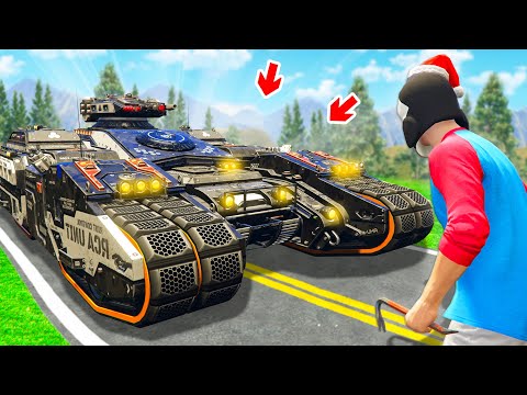 Видео: УГНАЛ НОВЫЙ ТАНК ИЗ БУДУЩЕГО В ГТА 5 ОНЛАЙН ! - БИТВА ВОРОВ В GTA 5 ONLINE