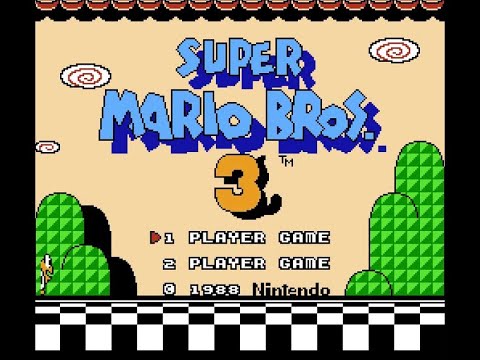 Видео: Полное прохождение Братья Супер Марио 3 (Super Mario Bros 3) nes