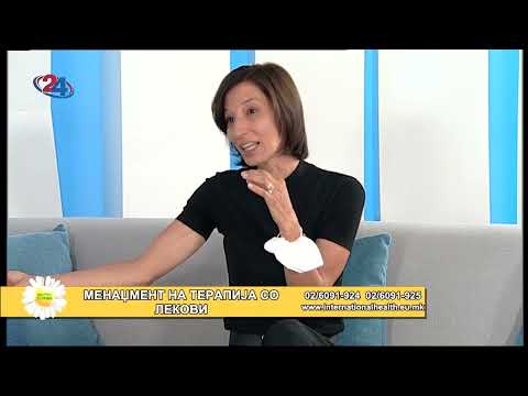 Видео: ФАКТОР ЗДРАВЈЕ Менаџмент на терапија со лекови со проф. д-р Александра Капедановска Несторовска
