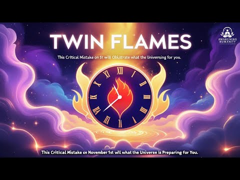 Видео: Близнецовые Пламена: Эта КРИТИЧЕСКАЯ ОШИБКА 1 ноября ПЕРЕВЕРНЕТ то, что готовит Вселенная...