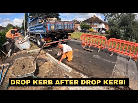 Видео: Заняты асфальтированием с помощью Доминика!