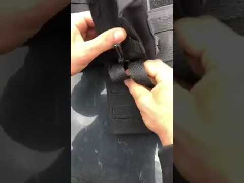 Видео: Кріплення підсумка на моллі.