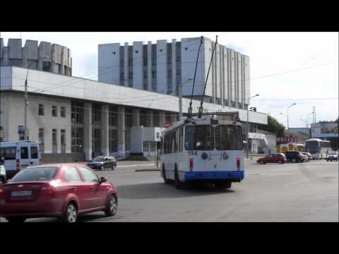 Видео: Владимирский троллейбус: Trackless Trolley/ Trolleybuses in Vladimir, Russia