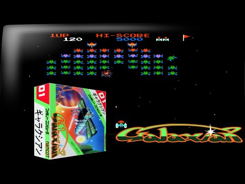 Видео: Galaxian -  Галактика / Денди / NES / Dendy / Famicom / Nintendo