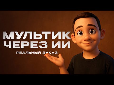 Видео: Делаю мультфильм с помощью ИИ | реальный заказ