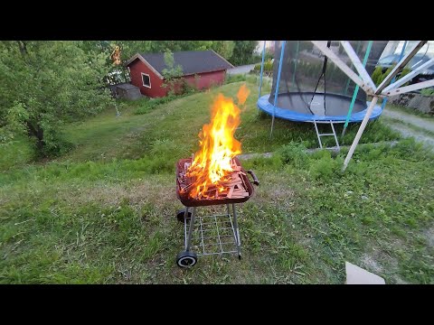 Видео: Баранья Нога на Углях