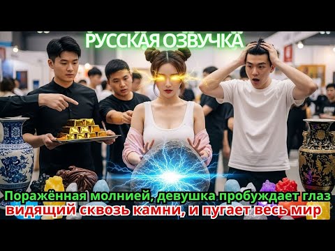 Видео: Поражённая молнией, девушка пробуждает глаз, видящий сквозь камни, и пугает весь мир