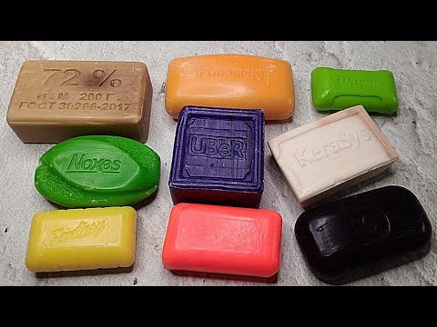 Видео: Soap Cutting🧼ASMR🔪Резка сухого мыла 189