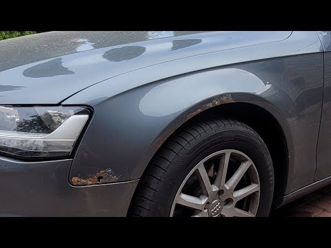 Видео: АУДИ А4  b8 РЕМОНТ КУЗОВА