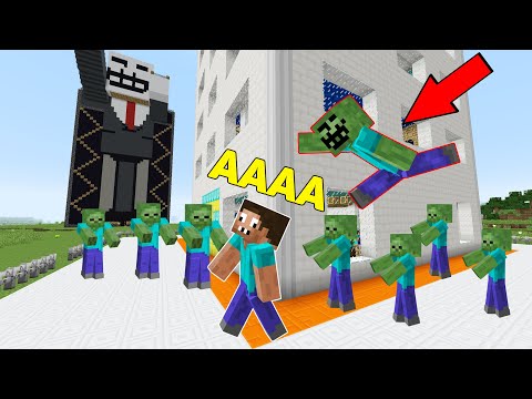 Видео: ЛЕТАЮЩИЙ ЗОМБИ ЧИТЕР ЗАХВАТИЛ МОЙ НЕБОСКРЕБ В МАЙНКРАФТ ! ПРО ПРОТИВ ТРОЛЛИНГ ЛОВУШКА 100% ЗАЩИТА