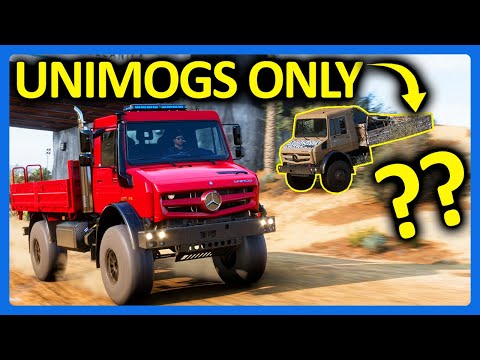 Видео: Forza Horizon 5: Manhunt, но только с Unimog'ами....