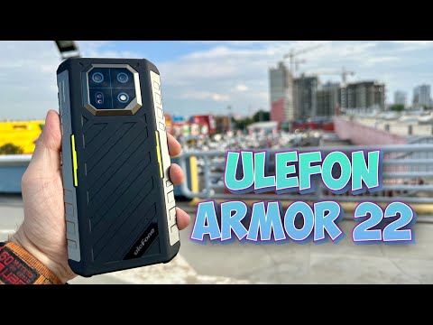 Видео: Распаковка Ulefon ARMOR 22 Отзыв