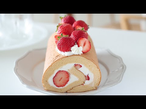 Видео: Знаменитый японский торт, который тает во рту! Супер вкусный и пушистый рецепт🍓