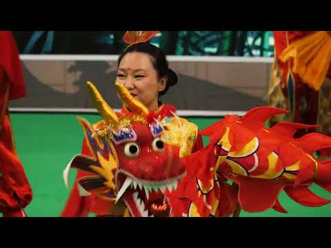 Видео: Китайский Танец с Дракончиками | Китайские артисты Москва | Китайское шоу заказать на праздник
