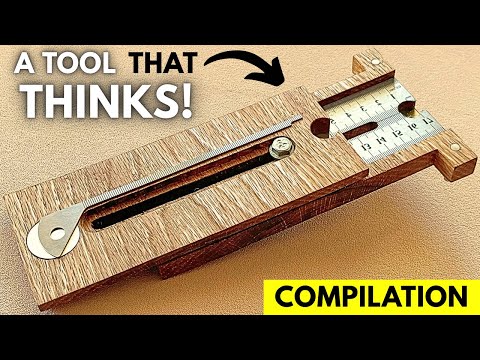 Видео: Самые умные инструменты для деревообработки, которые я когда-либо делал (все в одном видео!)