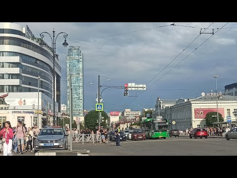 Видео: день города! транспорт Екатеринбурга 19 августа 2023